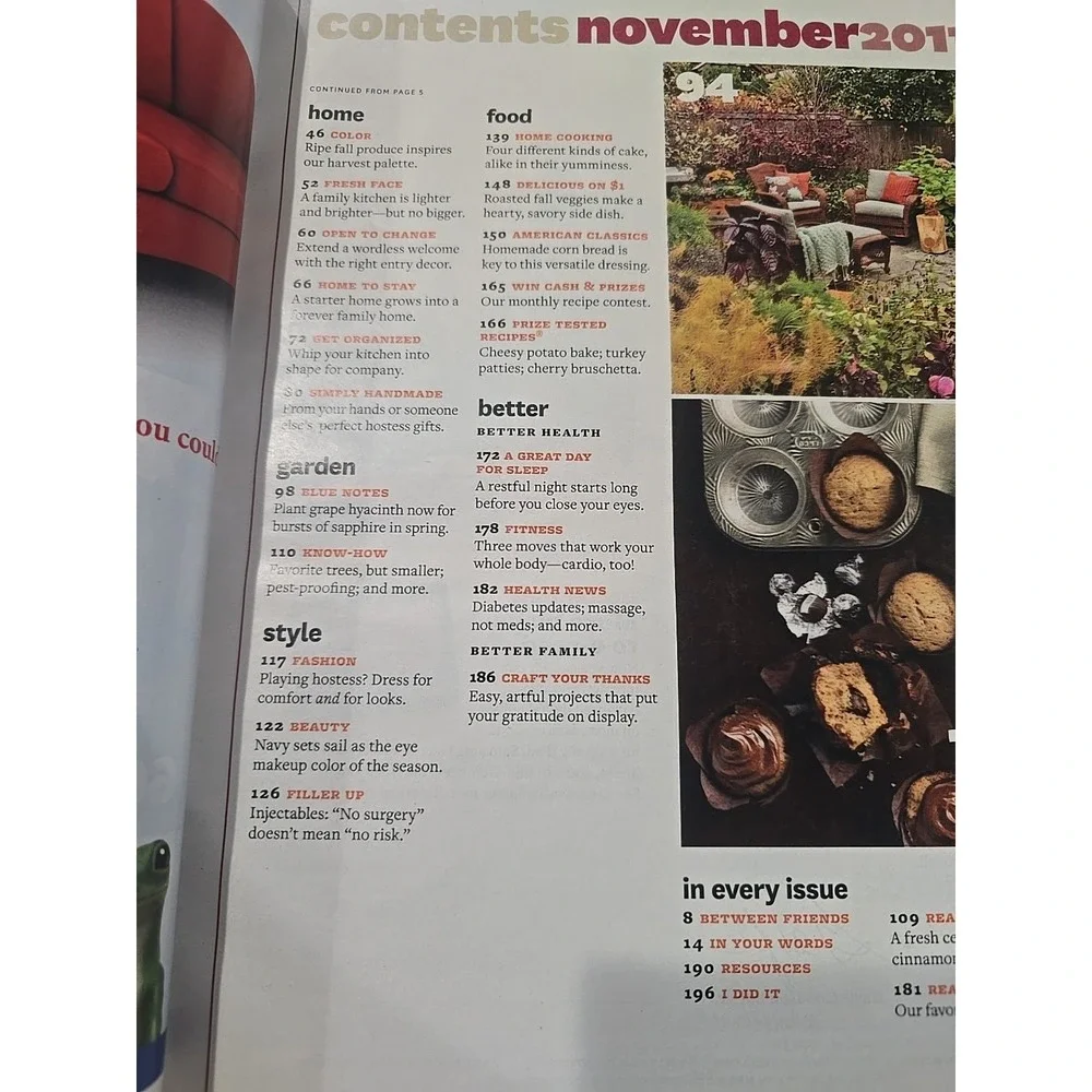 Better Homes &‎ Gardens November 2011 Easy Holiday Baking